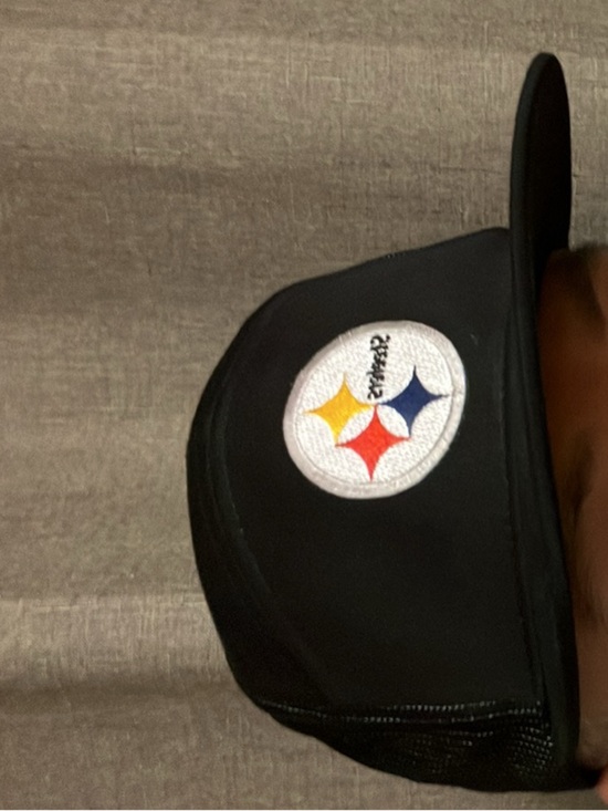 707 Other - Pittsburgh Steelers Black Snapback Cap